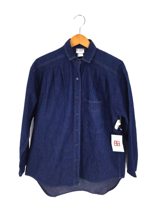 KORET（コレット） 90S USA製 デニムプリーツシャツ メンズ トップス