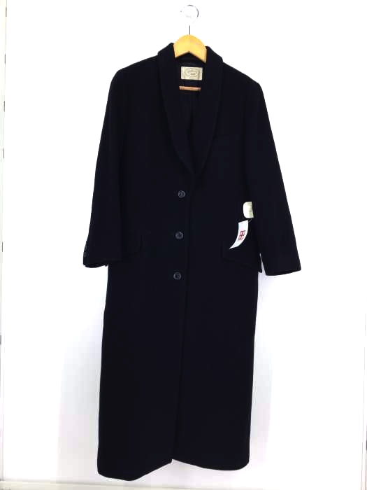 USED古着(ユーズドフルギ) カシミア混 ウールチェスターコート レディース アウター