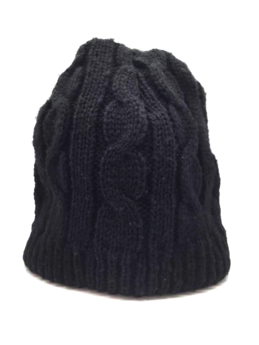 NEW YORK HAT（ニューヨークハット） ケーブル編み アクリルニット帽子 メンズ 帽子