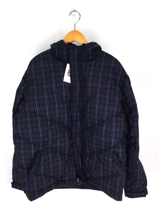 Stussy（ステューシー） 00s～ GEAR チェック柄 フーデッドダウンジャケット メンズ アウター