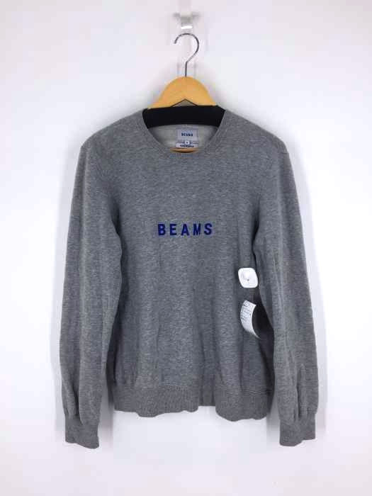 BEAMS(ビームス) ロゴプリント スウェット メンズ トップス