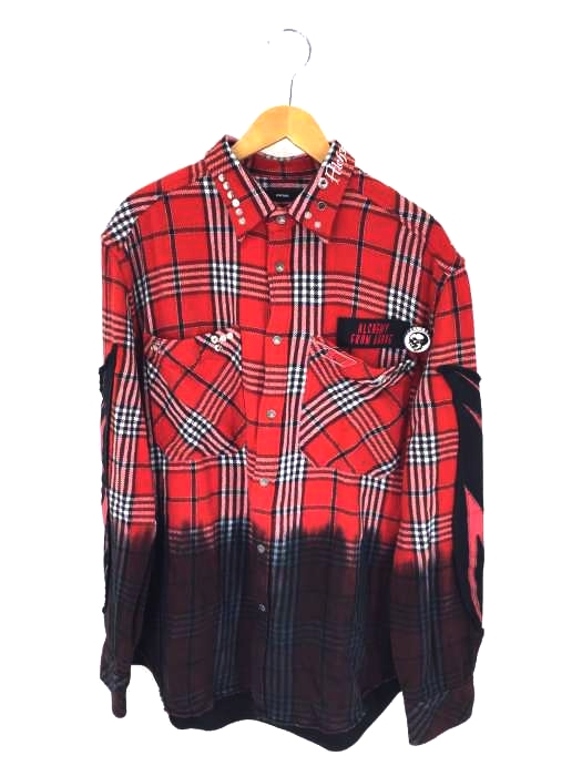 DIESEL(ディーゼル) 長袖 チェックネルシャツ ワンピース レディース ワンピース