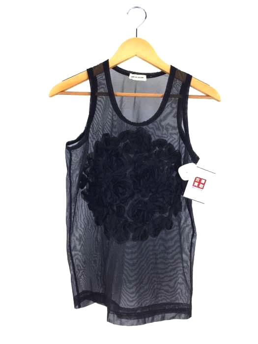 COMME des GARCONS（コムデギャルソン） バラ装飾 レースブラウス レディース トップス