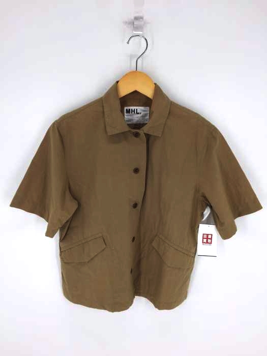 MHL. MARGARET HOWELL(エムエイチエル マーガレットハウエル) LIGHT COTTON LINEN POPLIN レディース トップス