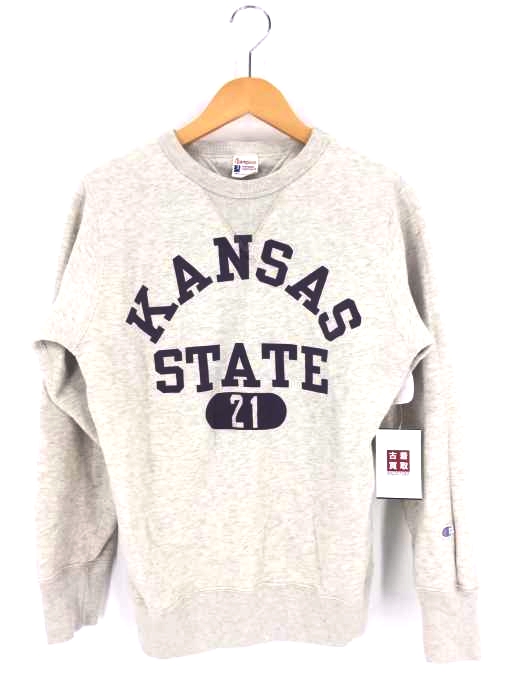 Champion（チャンピオン） ランタグ復刻 KANSAS クルーネックスウェット メンズ トップス