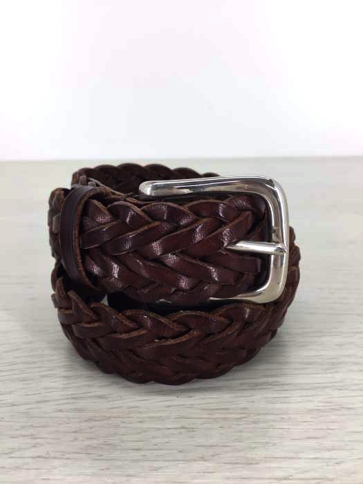 WHITE HOUSE COX(ホワイトハウスコックス) Plaited Belt 編み込みベルト メンズ ファッション雑貨
