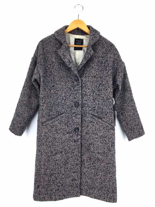 W Closet ダブルクローゼット ツイードチェスターコート レディース アウター ブランド古着買取販売バズストア