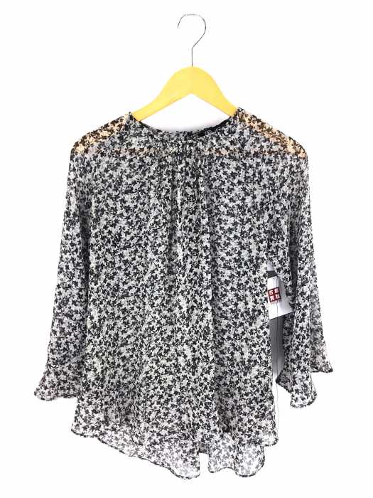ZARA（ザラ） フラワープリントブラウス レディース トップス