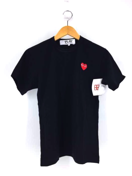 PLAY COMME des GARCONS（プレイコムデギャルソン） AD2020/07 ハートワッペン クルーネックカットソー メンズ トップス