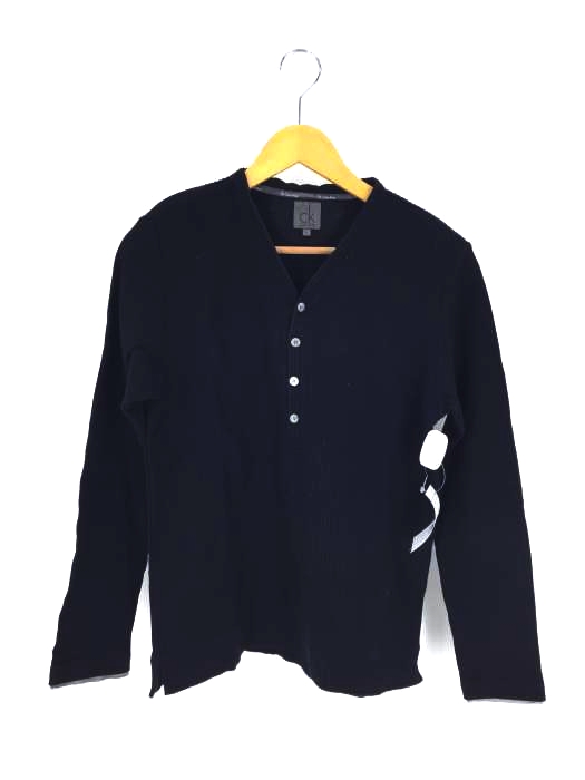 ck Calvin Klein（シーケーカルバンクライン） Vヘンリーネックカットソー レディース トップス