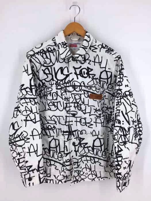 Supreme(シュプリーム) Painted Canvas Chore Coat メンズ アウター