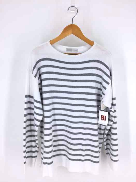 crepuscule(クレプスキュール) クルーネックボーダーカットソー メンズ トップス