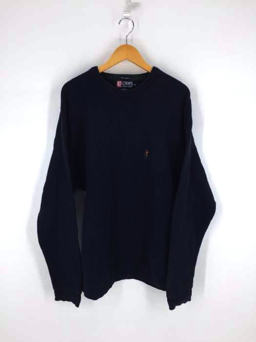 CHAPS RALPH LAUREN(チャップスラルフローレン) HAND FRAMED コットンニットセーター メンズ トップス