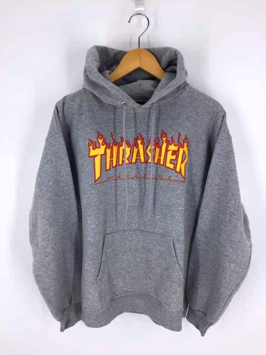 THRASHER(スラッシャー) プリントプルオーバーパーカー メンズ トップス