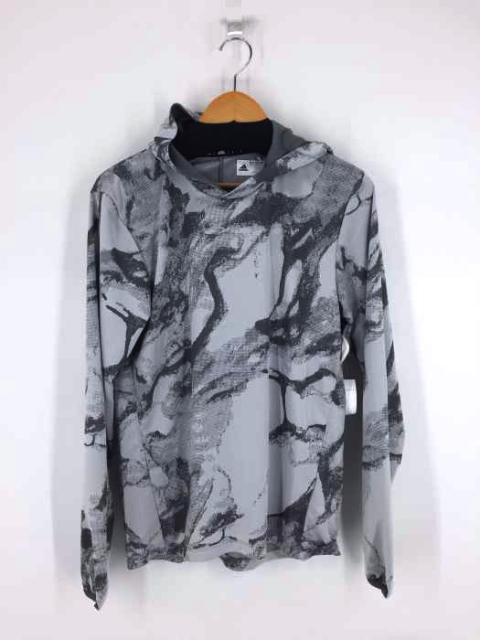 adidas(アディダス) LS TRAINING TOP 総柄パーカー メンズ トップス