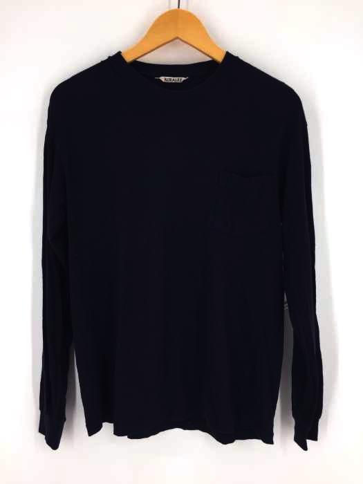 AURALEE(オーラリー) SEAMLESS POCKET L/S TEE メンズ トップス