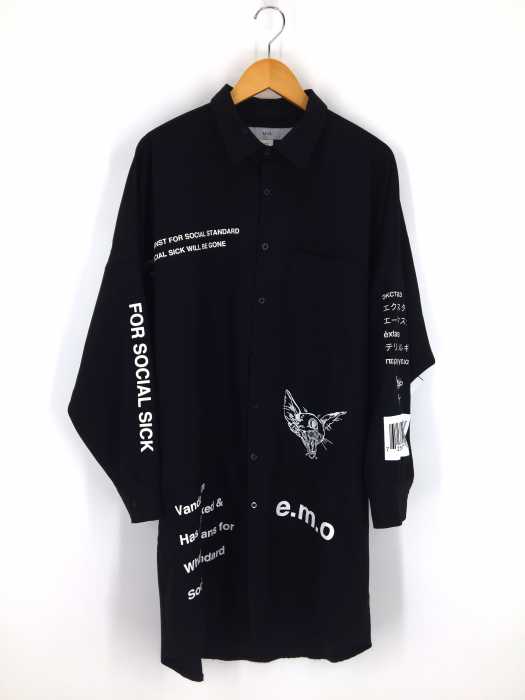 rovtski(ロフトスキー) ビッグシルエット ワッペン BIG SHIRT メンズ トップス