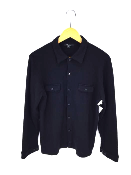 GUESS COLLECTION(ゲスコレクション) ウール 長袖ポロシャツ メンズ トップス