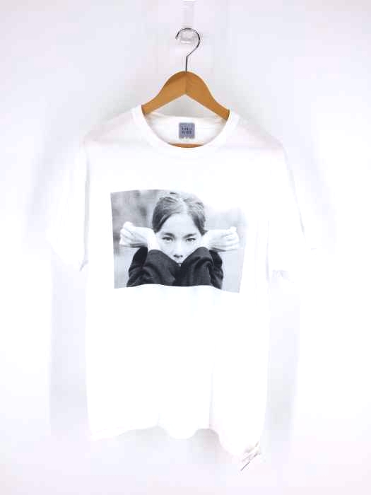 bonjour records（ボンジュールレコーズ） フォトプリント クルーネックカットソー メンズ トップス