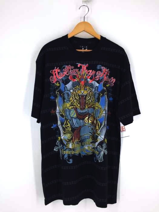 KUSTOM KULTURE（カスタムカルチャー） プリントクルーネックカットソー メンズ トップス