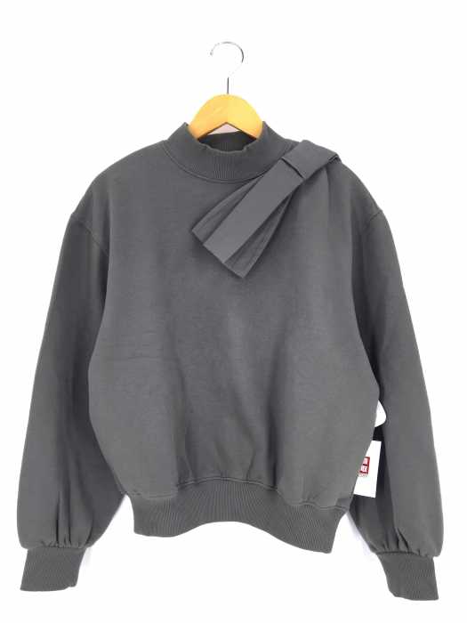ZARA（ザラ） リボンモックネックスウェット レディース トップス