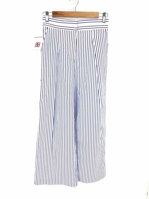 ZARA BASIC （ザラベーシック） ストライプワイドパンツ レディース パンツ
