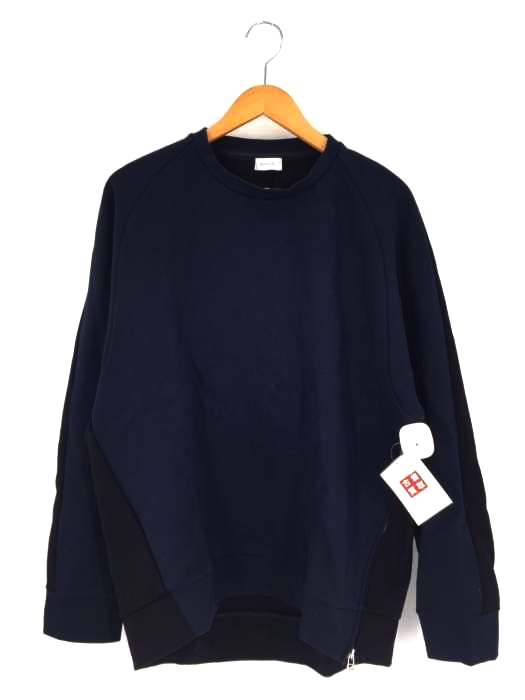 EN ROUTE（アンルート） C/PE CRDBRD SIDEZIP コットンポリエステル ダンボールニット サイドジップ メンズ トップス
