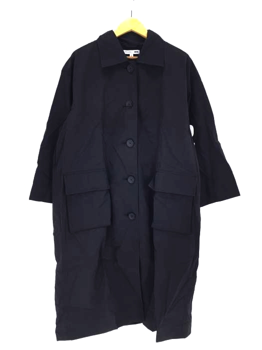 UNIQLO(ユニクロ) 撥水加工 ナイロンステンカラーコート レディース アウター