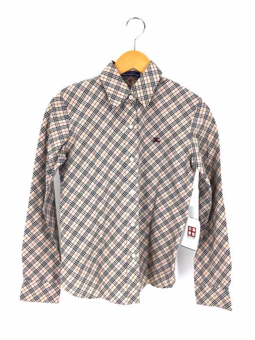 BURBERRY BLUE LABEL（バーバリーブルーレーベル） チェックボタンシャツ レディース トップス