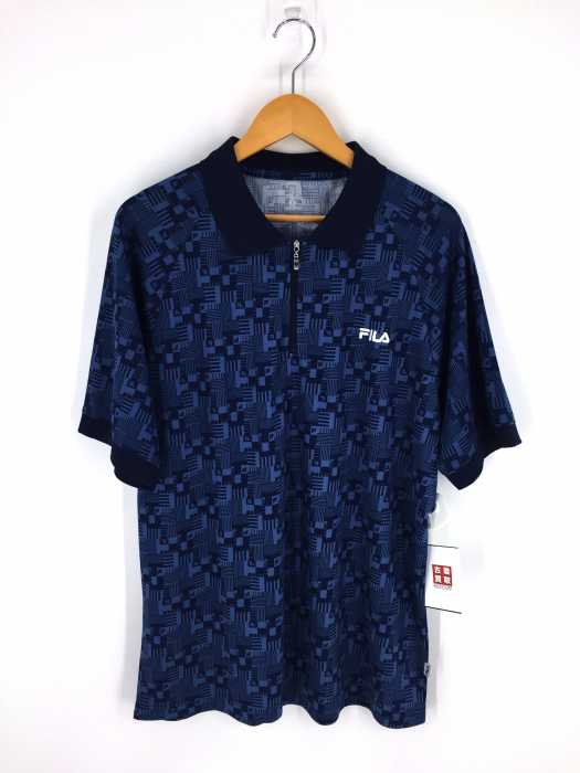 FILA （フィラ） ハーフジップポロシャツ メンズ トップス
