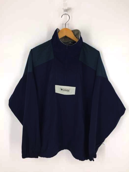 Columbia(コロンビア) 90S USA製 ハーフジップ ナイロンジャケット メンズ アウター