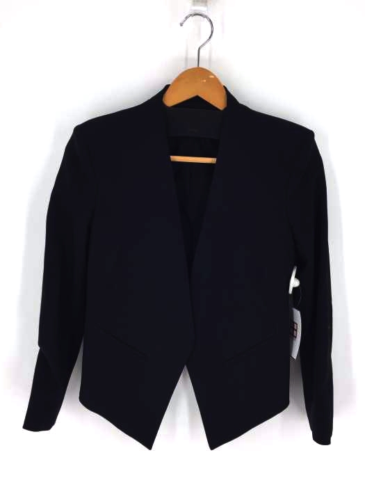 HELMUT LANG（ヘルムートラング） 変形デザイン ノーカラー1Bジャケット レディース アウター