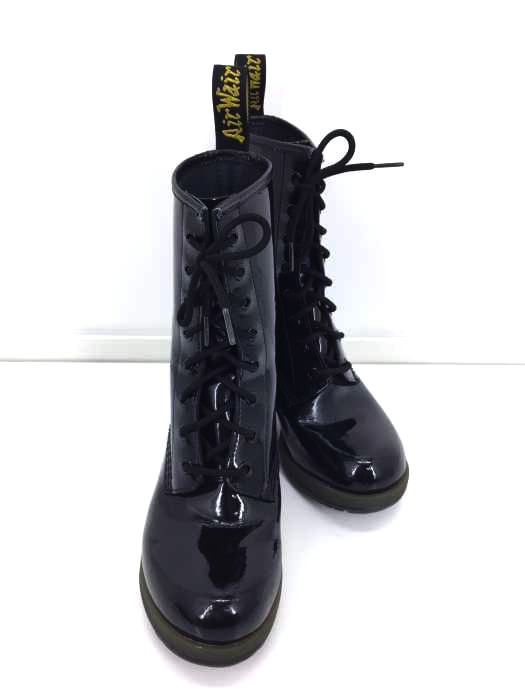 Dr.Martens（ドクターマーチン） DARCIE パテントレザーブーツ レディース シューズ