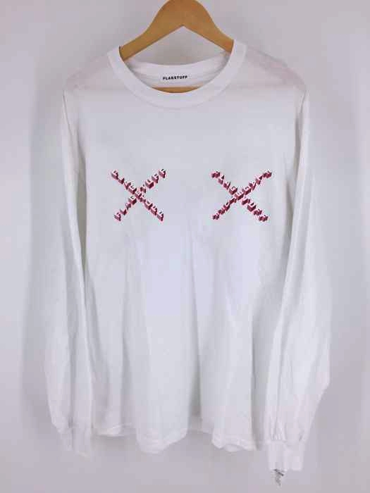 FLAGSTUFF（フラッグスタフ） CROSS LOGO” L/S Tee メンズ トップス