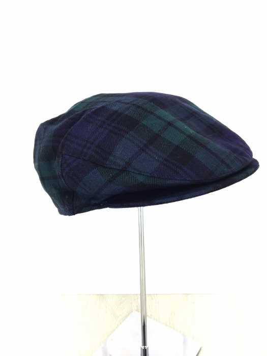 Hanna Hats（） ウール チェック柄ハンチングキャップ レディース 帽子