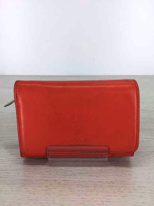 LANVIN COLLECTION（ランバンコレクション） レザー 二つ折り財布 レディース 財布・ケース