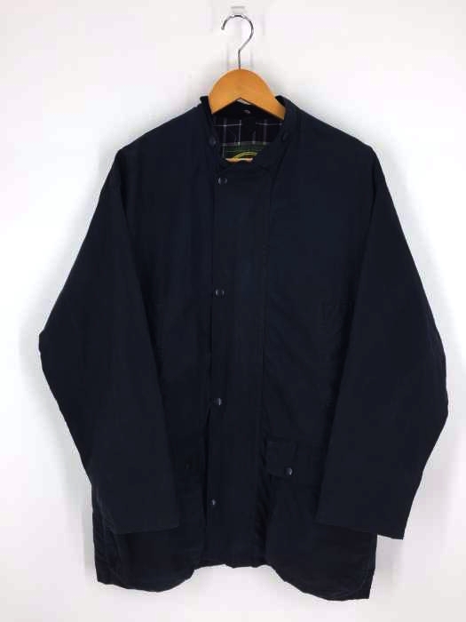 Sherlock Holmes（シャーロック ホームズ） 襟コーデュロイ 裏地チェック 英国製 WAX COAT メンズ アウター