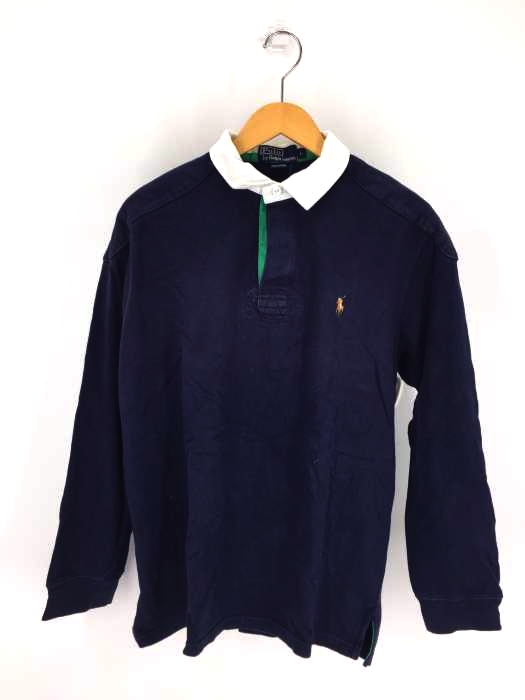 Polo by RALPH LAUREN（ポロバイラルフローレン） スモールポニー刺繍 パッチ L/S ポロシャツ メンズ トップス