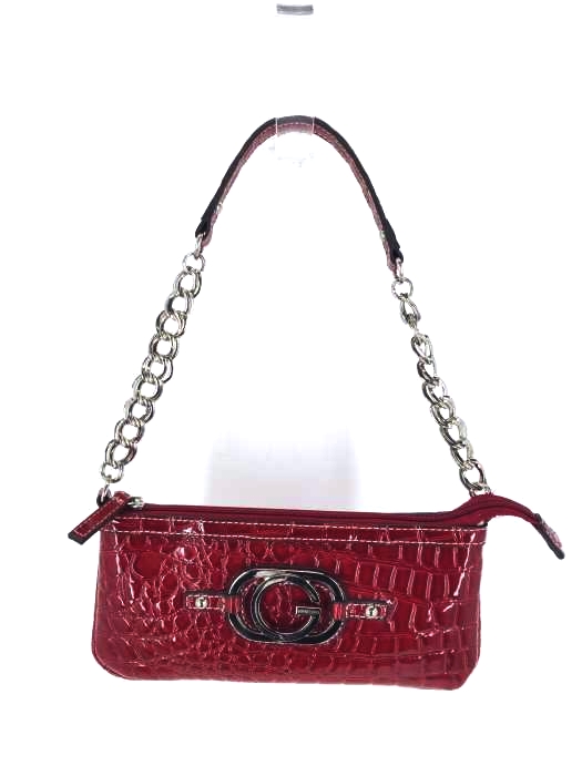 GUESS（ゲス） クロコ型押し チェーンハンドバッグ レディース バッグ