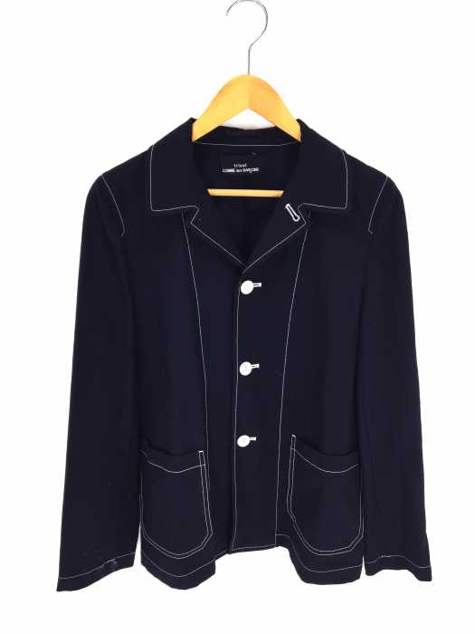 tricot COMME des GARCONS （トリココムデギャルソン） AD1997 ステッチ加工3Bジャケット レディース アウター