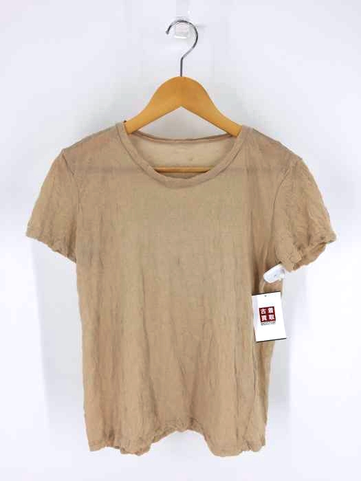 me ISSEY MIYAKE(ミー イッセイミヤケ) シワ加工クルーネックTシャツ レディース トップス
