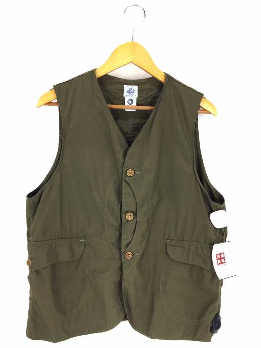 POSTOVERALLS（ポストオーバーオールズ） コットン royal traveler vest メンズ トップス