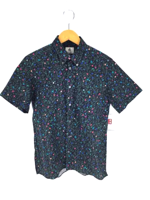 PS Paul Smith(ピーエスポールスミス) ボタニカル柄 半袖シャツ メンズ トップス