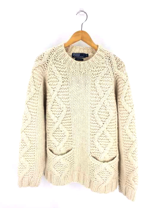 Polo by RALPH LAUREN(ポロバイラルフローレン) ケーブル編みポケットニット メンズ トップス