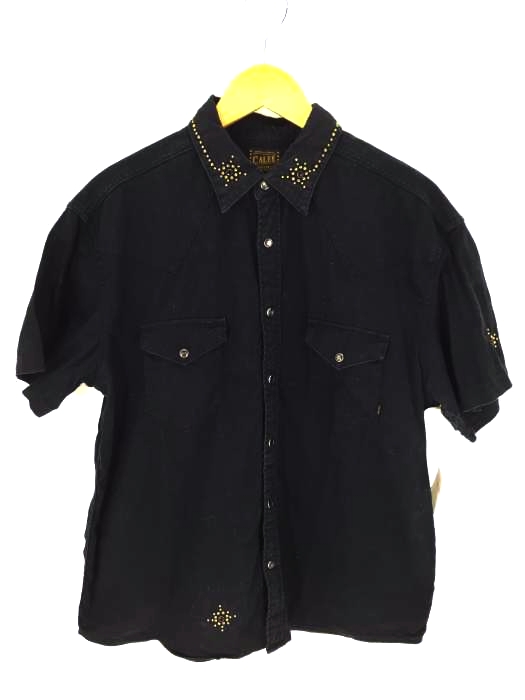 CALEE(キャリー) S/S STUDS WESTERN SHIRT メンズ トップス