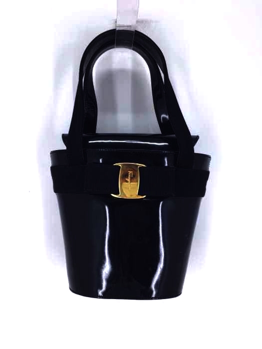 Salvatore Ferragamo(サルヴァトーレフェラガモ) エナメルミニハンドバッグ レディース バッグ