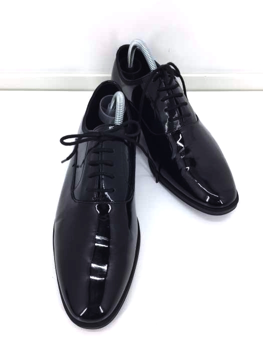 ZARA（ザラ） SMART BLACK PATENT FINISH SHOES メンズ シューズ