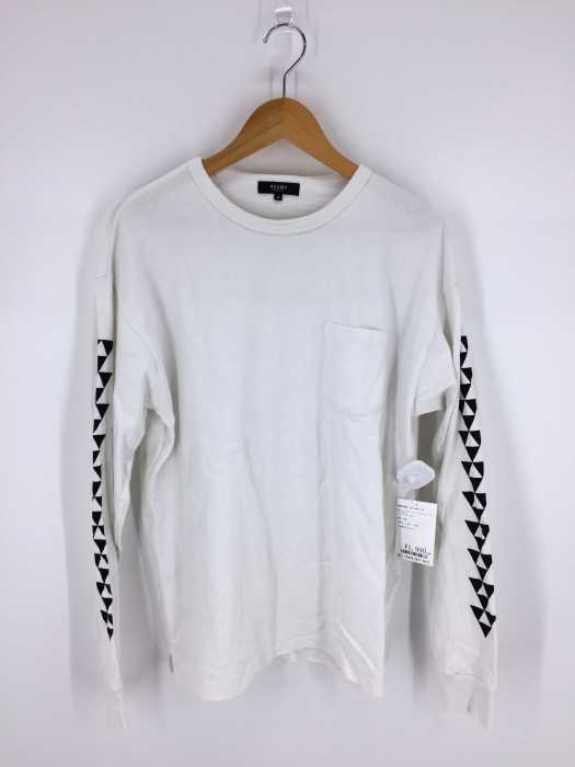 BEAMS HEART (ビームスハート) 袖プリント L/S Tシャツ メンズ トップス
