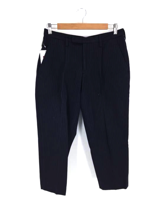 kolor（カラー） Cropped Pant - C/W Stripe メンズ パンツ