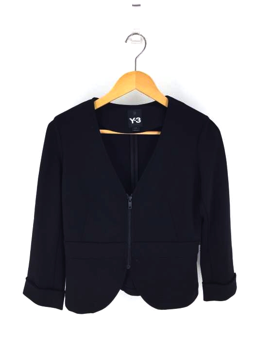 Y-3（ワイスリー） ジャージ素材ジップアップテーラードジャケット レディース アウター